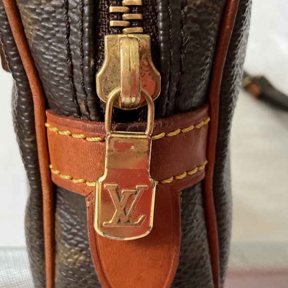 LOUIS VUITTON Vintage Marly Bandouliere Monogram Crossbody Brown - Picture 14 of 16